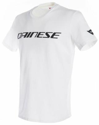 Dainese T-Shirt White/Black L Tričko