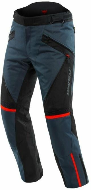 Dainese Tempest 3 D-Dry Ebony/Black/Lava Red 62 Standard Textilní kalhoty