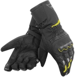 Dainese Tempest D-Dry Long Black/Fluo Yellow M Rukavice