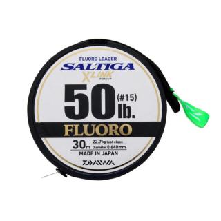 Daiwa Fluorocarbon Saltiga X‘Link  Leader 30m Nosnost: 22,70kg, Průměr: 0,64mm