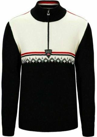 Dale of Norway Lahti Mens Knit Sweater Navy/Off White/Raspberry 2XL