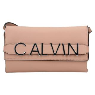 Dámská crossbody kabelka Calvin Klein Europa - růžová