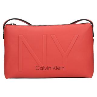 Dámská crossbody kabelka Calvin Klein Petrona - koral