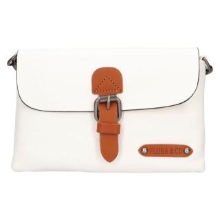 Dámská crossbody kabelka Flora & Co Vikky - bílá