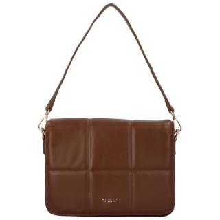 Dámská crossbody kabelka hnědá - DIANA & CO Irenee