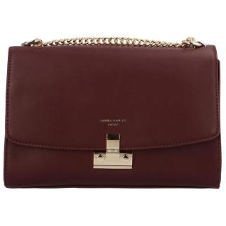 Dámská crossbody vínová - David Jones Paige