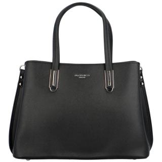 Dámská elegantní kabelka do ruky černá - FLORA&CO Sianne
