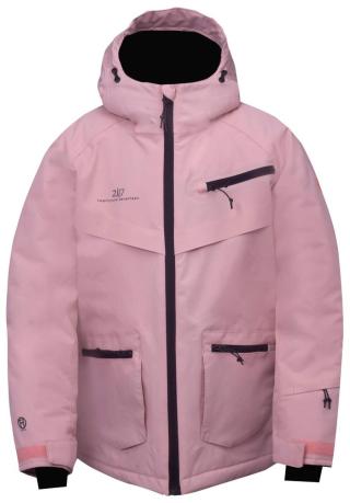 Dámská lyžařská bunda 2117 nyhem růžová l