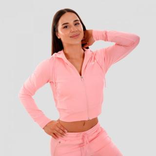 Dámská mikina Zip-up TRN pink M - GymBeam