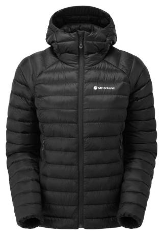 Dámská péřová bunda s kapucí Montane Womens Anti-Freeze Hoodie black S