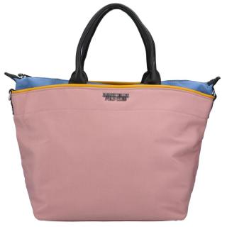 Dámská shopper taška růžová - Coveri Inga