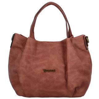 Dámská stylová kabelka na rameno růžová - Coveri Candale