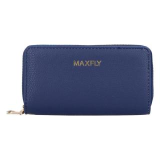 Dámská velká peněženka modrá - MaxFly Irsena