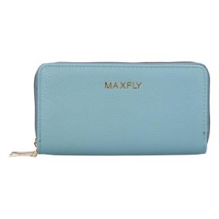 Dámská velká peněženka světle modrá - MaxFly Irsena