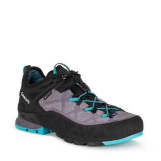 Dámské boty AKU Rock DFS GTX W's grey/turquoise 6,5UK