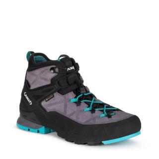 Dámské boty AKU Rock DFS Mid GTX W'S Grey/Turquoise 7,5UK