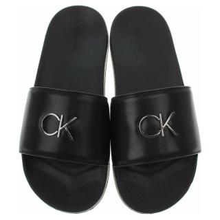 Dámské plážové pantofle Calvin Klein HW0HW01509 Ck Black 38