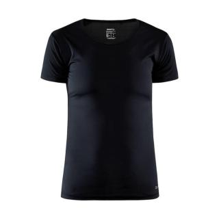 Dámské prodyšné tričko s krátkým rukávem CRAFT Core Dry černá XS