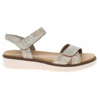Dámské sandály Remonte D2049-62 beige kombi 37
