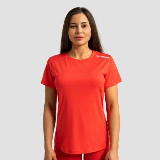 Dámské sportovní tričko Limitless Hot Red XS - GymBeam