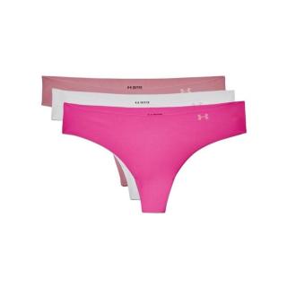 Dámske tangá PS Thong 3Pack Pink XS - Under Armour