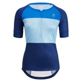 Dámský cyklistický dres Silvini Stabina Navy blue XL