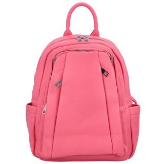 Dámský městský batoh kabelka růžový - Maria C Intro