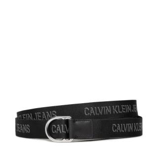 Dámský pásek CALVIN KLEIN JEANS - Slider D-Ring Belt 30Mm K60K608362 BDS