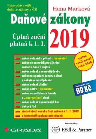 Daňové zákony 2019, Marková Hana