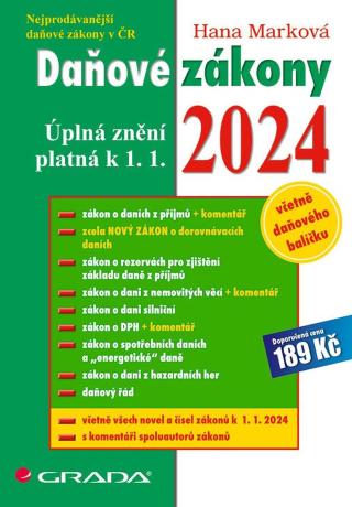 Daňové zákony 2024, Marková Hana