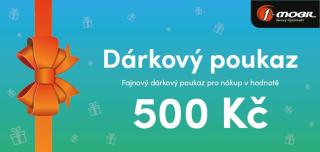 Dárkový poukaz v hodnotě 500 Kč