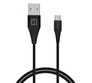 Datový kabel SWISSTEN USB / microUSB  1,5m black