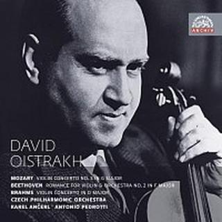 David Oistrach – Mozart, Beethoven & Brahms: Koncerty pro housle a orchestr. Russian Masters