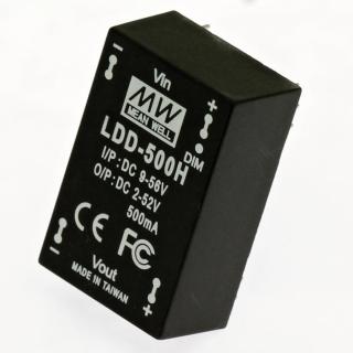 Dc/dc led driver do dps  mean well ldd-500h