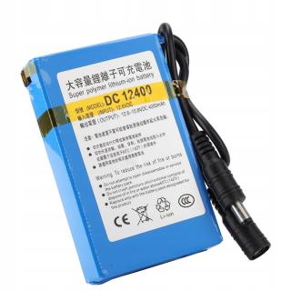 DC12400 12.6V 4000mAH dobíjecí baterie