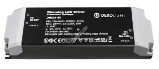 Deko-Light LED-napájení BASIC, DIM, CV, 24V 12-50W konstantní napětí 500-2080 mA IP20 stmívatelné 24V DC 12,00-50,00 W - LIGHT IMPRESSIONS