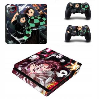 Démon Slayer PS4 Slim Skin Cover Nálepka