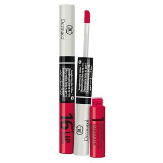 DERMACOL Lip Colour Dlouhotrvající barva na rty a lesk 2v1 16h Odstín 26