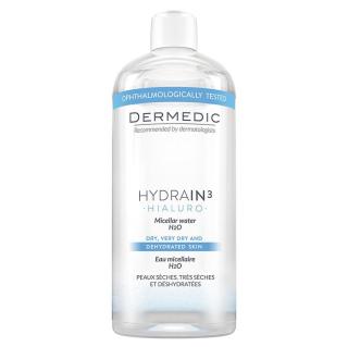 DERMEDIC Hydrain3 Hialuro Micelární voda 500 ml