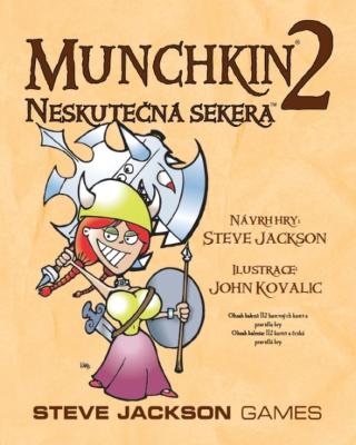 Desková karetní hra Munchkin 2: Neskutečná sekera v češtině