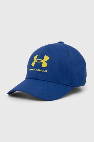 Dětská baseballová čepice Under Armour černá barva, s potiskem