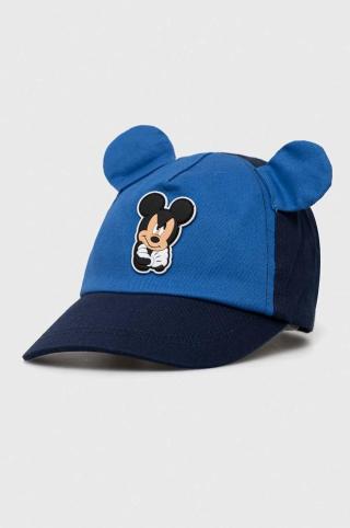 Dětská bavlněná čepice zippy x Disney tmavomodrá barva, s aplikací