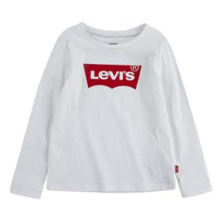 Dětská košile Levi's® s dlouhým rukávem bílá