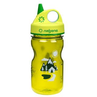 Dětská láhev NALGENE Grip'n Gulp 350 ml  Green Trail