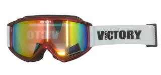 Dětské lyžařské brýle victory spv 641 červená
