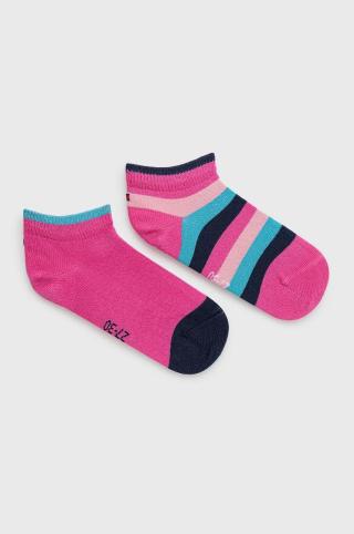Dětské ponožky Tommy Hilfiger  růžová barva