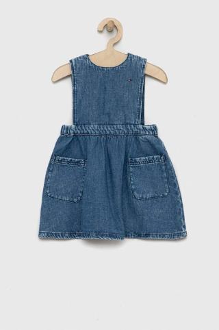 Dětské riflové šaty Tommy Hilfiger mini