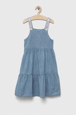 Dětské riflové šaty Tommy Hilfiger mini
