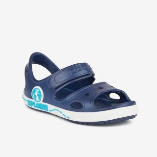 Dětské sandály coqui yogi modrá/bílá 31-32