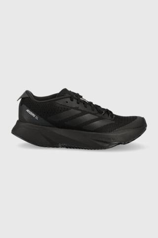 Dětské sneakers boty adidas Performance ADIZERO černá barva